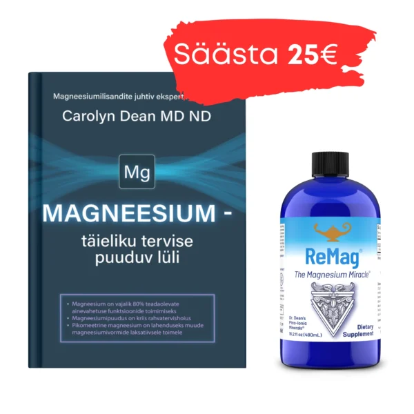 REMAG 480ML + MAGNEESIUMI RAAMAT