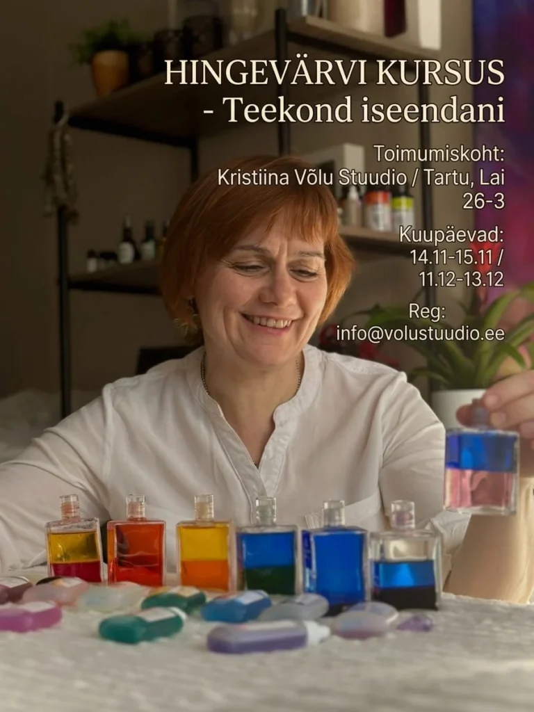 HINGEVÄRVI KURSUS – teekond iseendani läbi värvide
